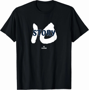 Name and Number Trevor Story Boston Baseball MLBPA T-Shirt