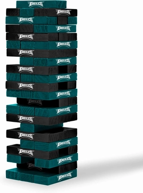 NFL Pro Football Tabletop Stackers Block Game by Wild Sports - Perfect Gift for NFL Football Fan, Dorm Game, Rec Room, Tailgate