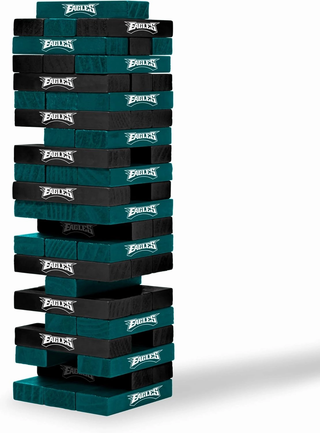 NFL Pro Football Tabletop Stackers Block Game by Wild Sports - Perfect Gift for NFL Football Fan, Dorm Game, Rec Room, Tailgate