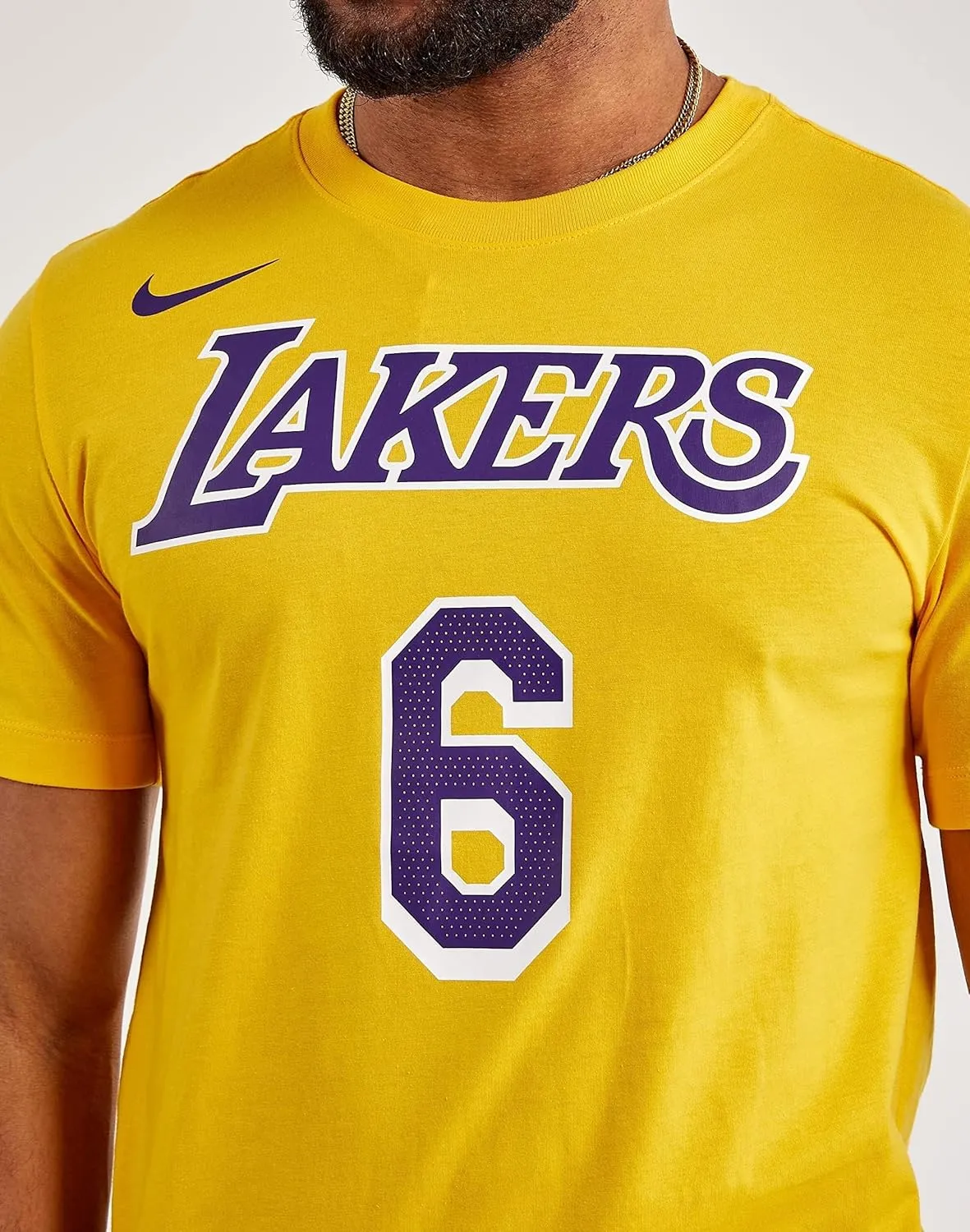 Nike Men's Los Angeles Lakers Lebron James T-Shirt