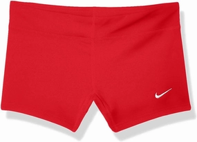 Nike Performance Women's Volleyball Game Shorts (X-Small, Scarlet)