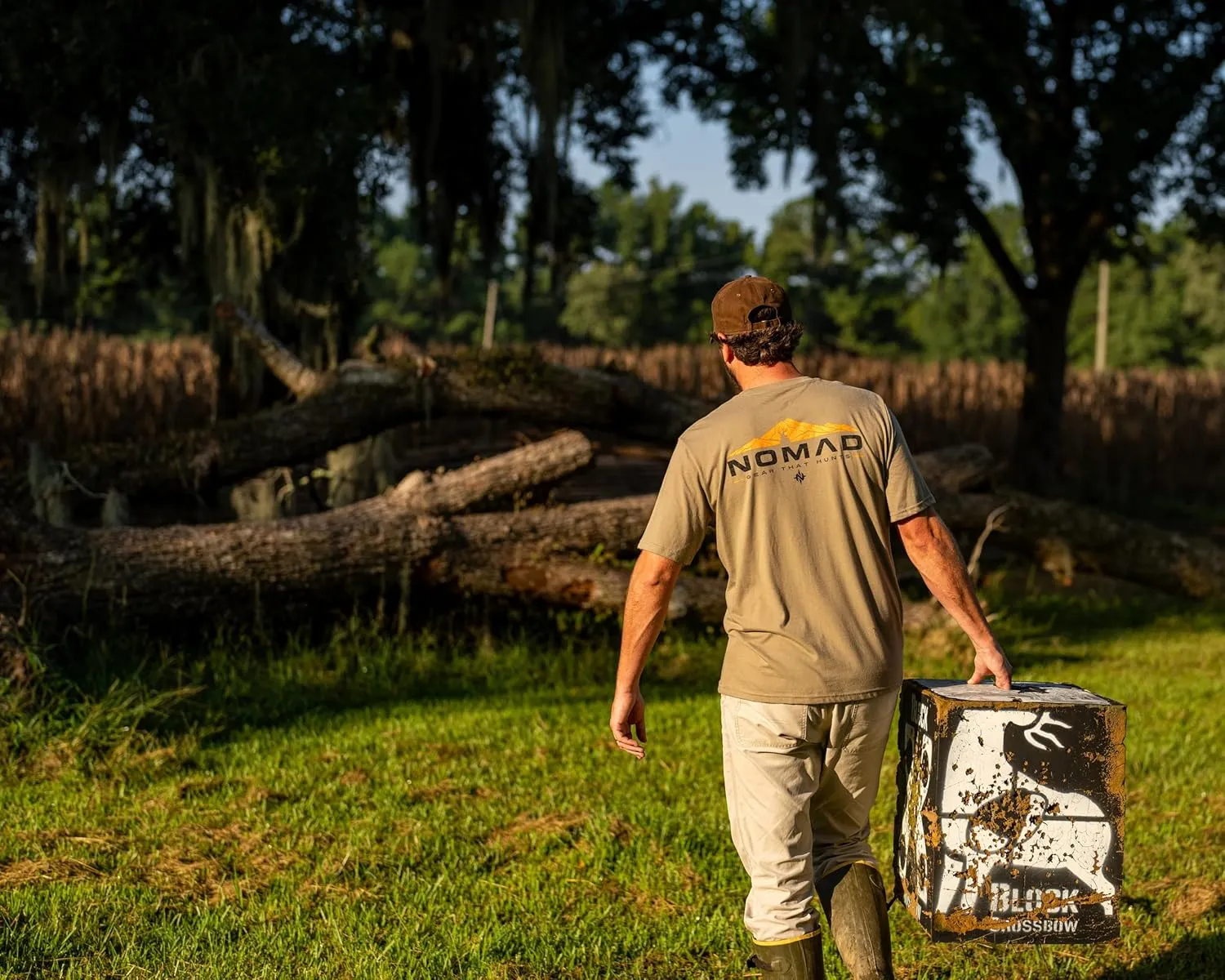 Nomad Men's Short Sleeve Performance Tee, Hunting T-Shirt for Men