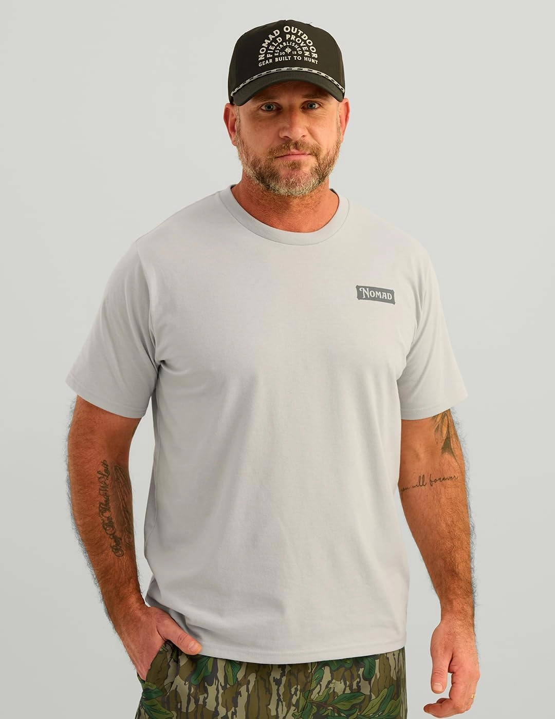 Nomad Men's Short Sleeve Performance Tee, Hunting T-Shirt