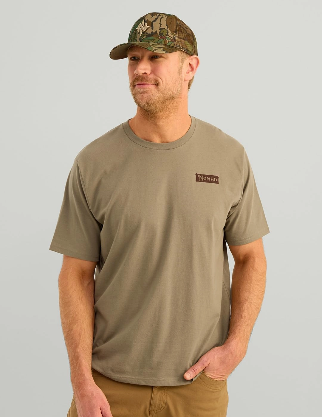 Nomad Men's Short Sleeve Performance Tee, Hunting T-Shirt