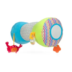 Nuby Tummy Time Discovery Pillow for Infants - Plush Pillow - Baby Toy - 0  Months - Under The Sea