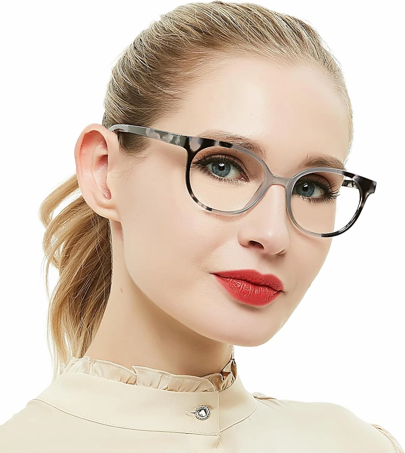 OCCI CHIARI Reading Glasses for Petite Women Comfort Stylish Readers