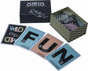 OLELO - Fun Word Card Game for Kids & Adults. Perfect for Family Night & Friends. Great for Home & Game Schooling. Fast Competitive Play. Made in USA
