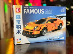 Orange Pullback Supercar