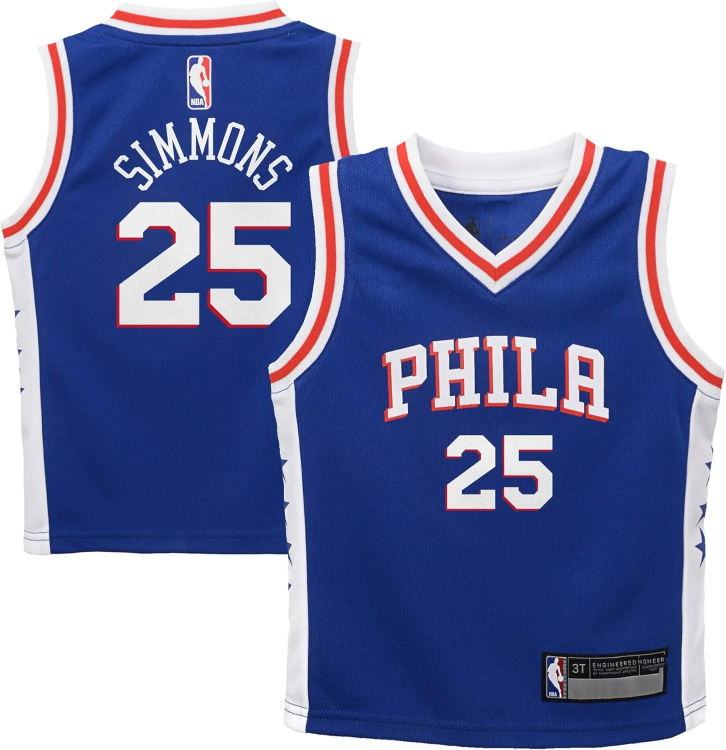 Outerstuff NBA Infants Toddler Official Name and Number Replica Home Alternate Road Player Jersey