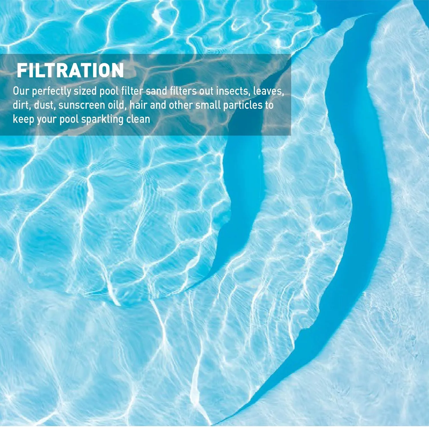 Palmetto Pool Filter Sand for Residential & Commercial Sand Filter Pumps, 50 Lbs