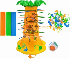 Parent-Child Interactive Tabletop Game Monkey Down Monkey Climbing Tree Children's Educational Fun Tumbling Toys Falling Toys