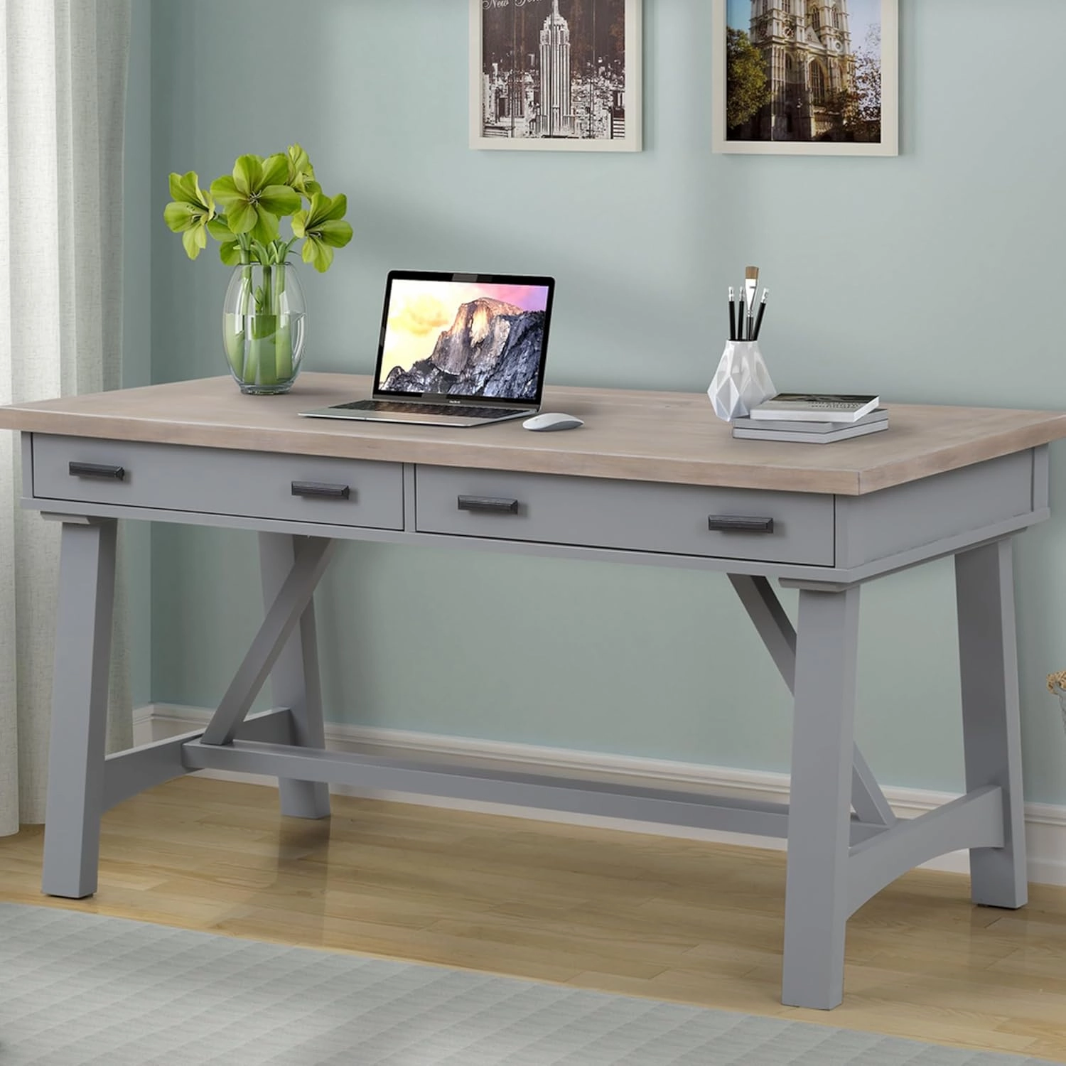 Parker House Americana Modern - Dove 60 in. Writing Desk