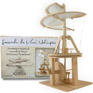 Pathfinders STEM Kit – Leonardo da Vinci Helicopter Model kit Science Kits for Kids Age 12-14 | stem Kits for Kids Age 12-14 Physics Toys | Engineering | Learning Resources