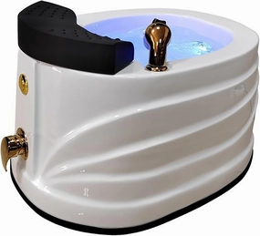 Pedicure Bowl,Footsie Bath,Pedicure Bowls,Foot Bath spa,Foot soak tub,Portable Pedicure Bowl,Large Size Foot Soak Tub Bath Basin for Foot Soaking.