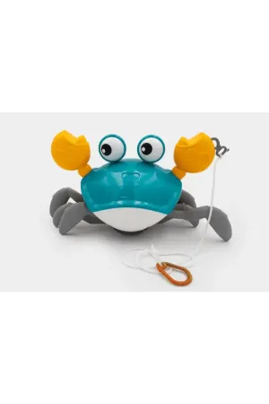 Plastic Crawling Crab Pull Back Toy