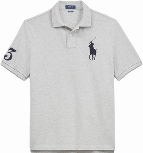 POLO RALPH LAUREN Men's Big Pony Classic Fit Mesh Polo Shirt