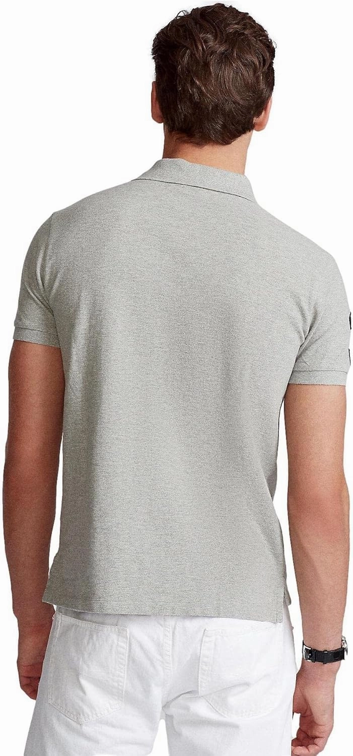 POLO RALPH LAUREN Men's Big Pony Classic Fit Mesh Polo Shirt