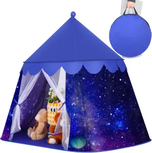 Pop up Tent, Space Star Themed Foldable Tent, Playhouse Indoor Outdoor Party, Birthday Gifts for Adult Picnic Home Decor