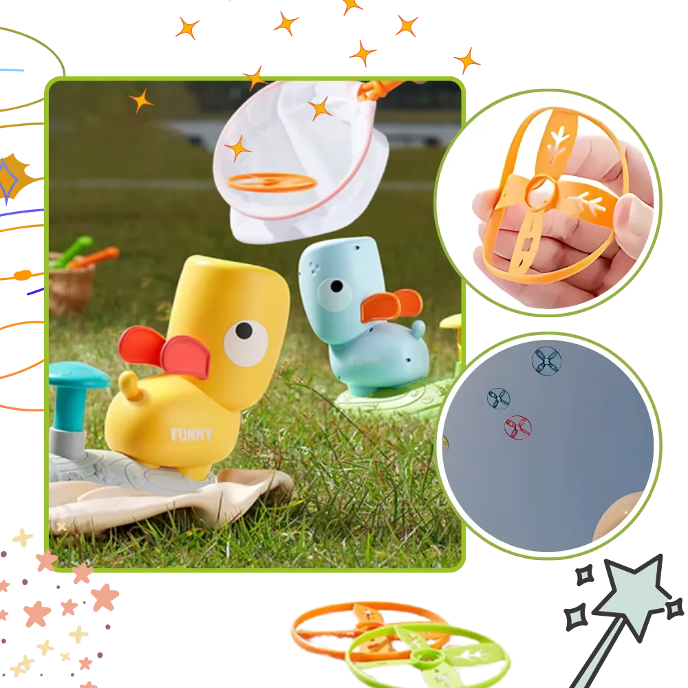 Portable Easy Lunch Flying Disk Toy