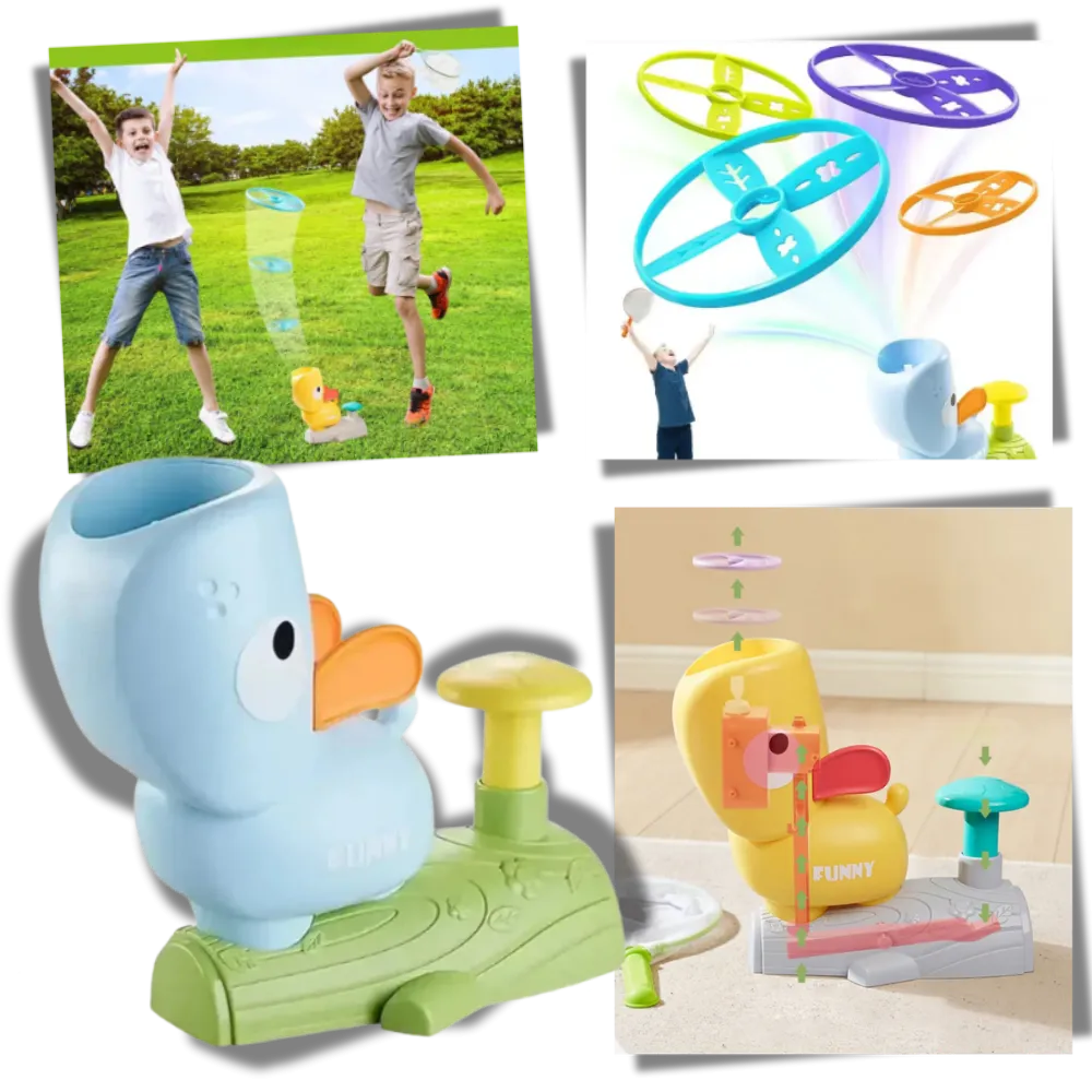 Portable Easy Lunch Flying Disk Toy