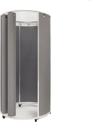Portable Shower Tent Locker Room With Pulley Movable Fitting Room Stainless Steel Frame Is Hard, Corrosion, No Fading Thickened Covering Cloth Protection Privacy Live Room, Clothing Store Locker Room