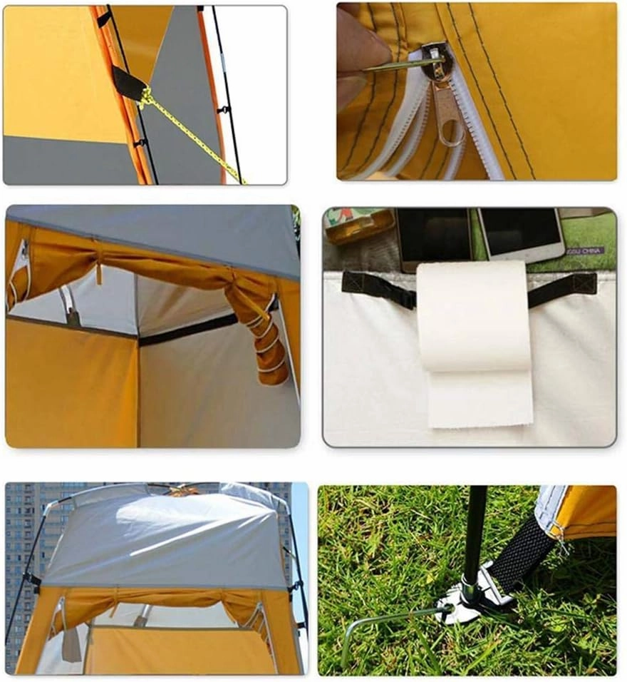 Portable Privacy Shower Tent Removable -Blocking Dressing Changing Room for Outdoors Beach Camping Travelling Accessories