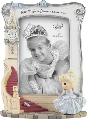 Precious Moments 213406 Disney Cinderella May All Your Dreams Come True Resin/Glass Photo Frame
