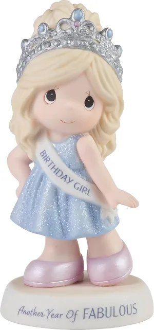 Precious Moments 223009 Another Year of Fabulous Bisque Porcelain Figurine