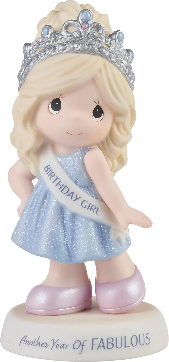 Precious Moments 223009 Another Year of Fabulous Bisque Porcelain Figurine