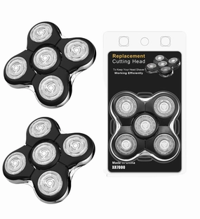 Pro Blades Shaver Replacement Head Compatible with Remington Balder Head Shaver Model XR7000,Stainless Steel Replacement Blades Precision Electric Shaving for Bald Men(2 pack)