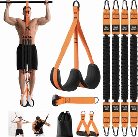 Pull Up Assistance Bands 75-300lbs - Adjustable Heavy Duty Pull Up Assist Workout Bands for Men, Women, and Seniors - Resistance Bands for Pull Ups - Pull Up Bar Accessories