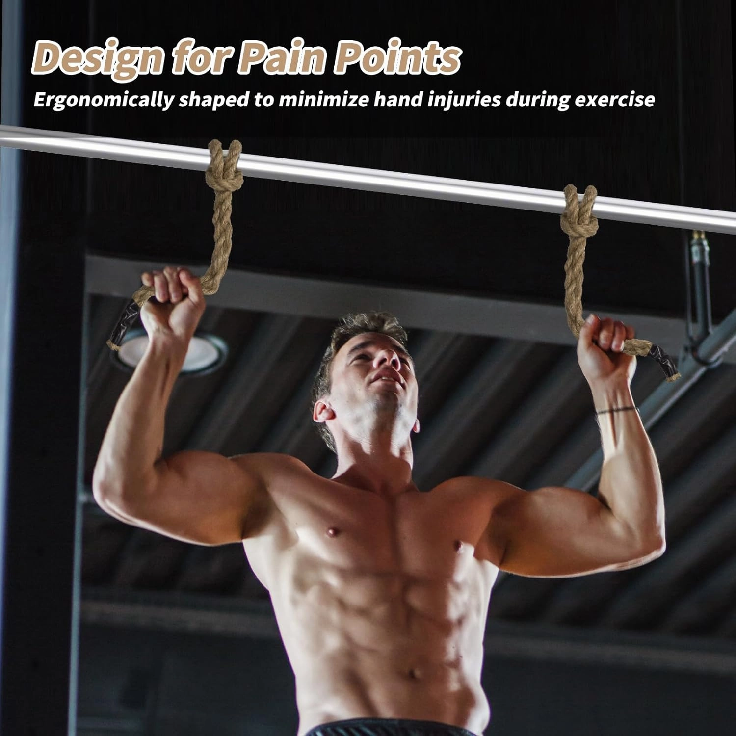 Pull Up Grips – Fat Grips Weight Lifting Enhance Grip Strength & Endurance, Versatile Fitness Accessory for Dumbbells & Barbells, Durability & Comfortable Design