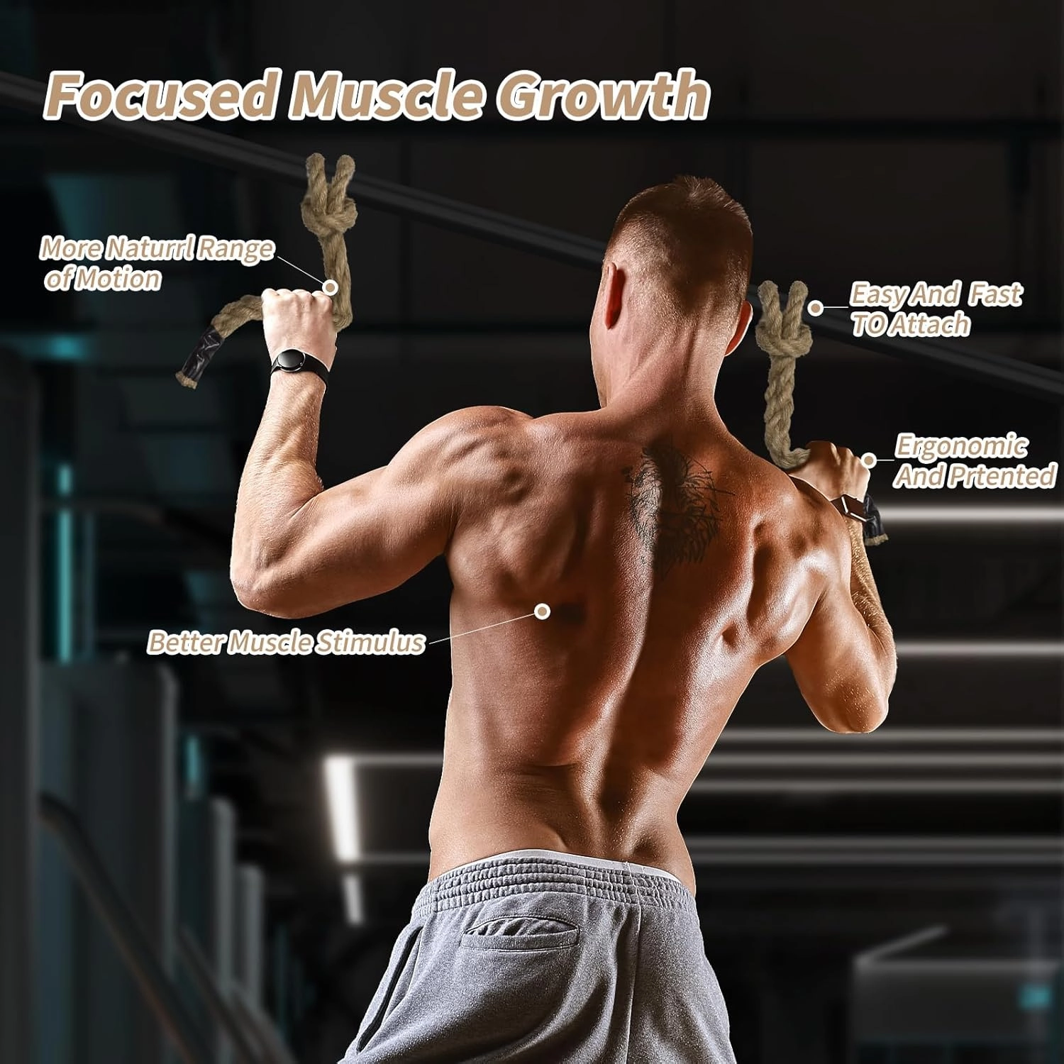 Pull Up Grips – Fat Grips Weight Lifting Enhance Grip Strength & Endurance, Versatile Fitness Accessory for Dumbbells & Barbells, Durability & Comfortable Design