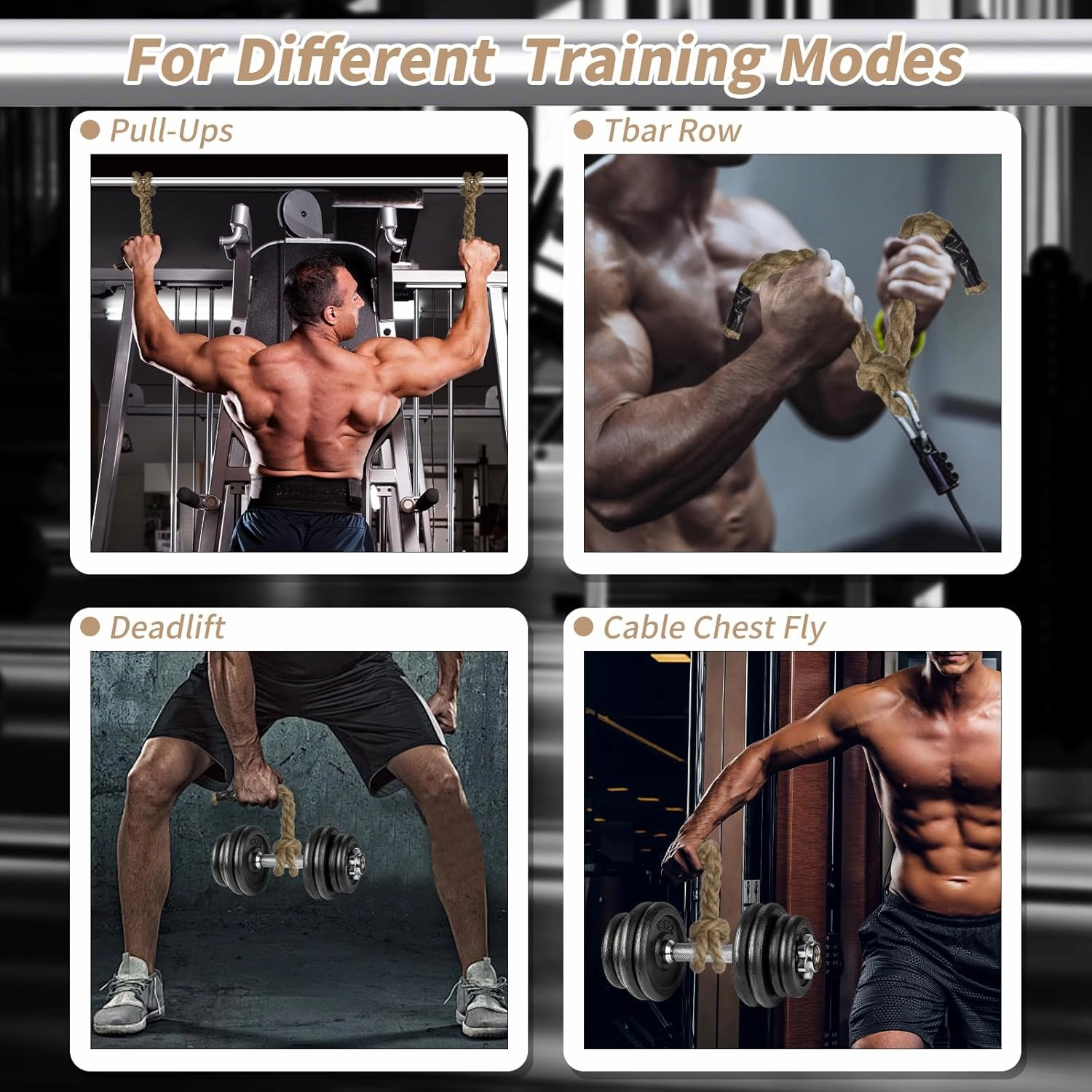 Pull Up Grips – Fat Grips Weight Lifting Enhance Grip Strength & Endurance, Versatile Fitness Accessory for Dumbbells & Barbells, Durability & Comfortable Design