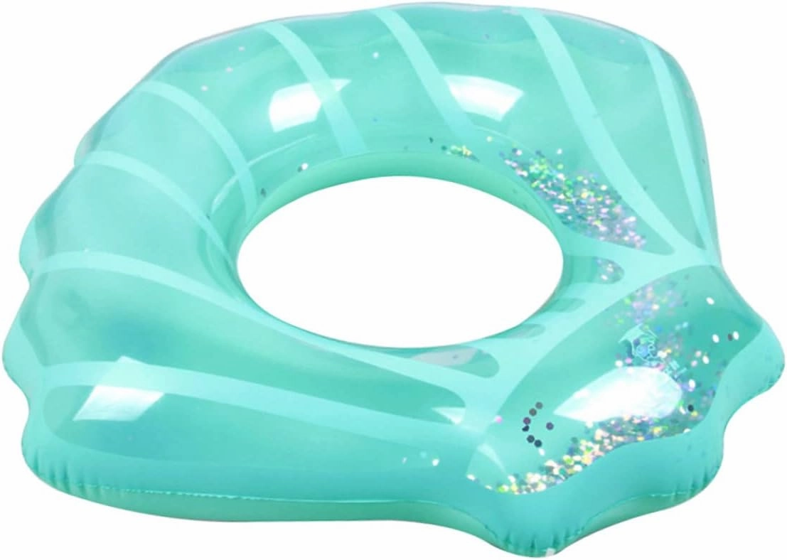 PVC Beach Swimming Ring Inflatable Pool Tube Toy for Adults Boys and Girls Pink Inflatable Pool Float