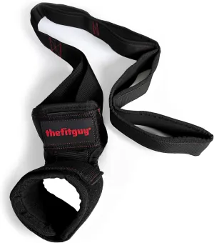 Quadriceps Stretch Out Strap | Secure Ankle Closure & Padded Hand Grips | Deep Quads & Hip Flexor Stretches | Improve Flexibility, Mobility & Recovery | For Physical Therapy, Yoga, Athletes