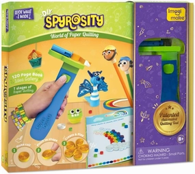 Quill On World of Paper Quilling with Electric Quilling Tool | Paper Quilling Kit | Crafts for Girls Ages 8-12 | Craft Kit | 8 Year Old Girl Birthday Gift