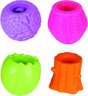 Raymond Geddes Squeeze ‘N’ Pop Toy (24 Pack) - Squishy Animal Squeeze Toy for Kids - Relaxing Popper Toy