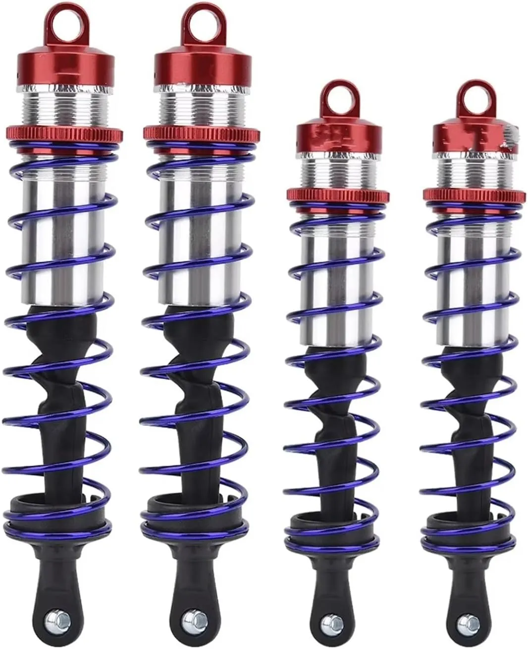 Rc Special Shock Absorber For Hpi For Zd 1/8 4pcs Metal Oil Pressure Adjustable Front Shock Damper Rear Shock Damper RC Car Parts Accessories Upgrade Replacement Use