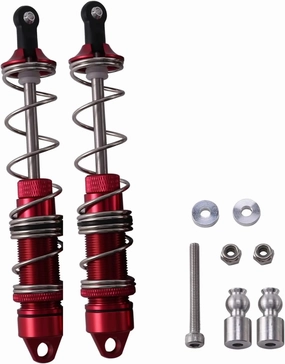 Rc Shock Absorber For Arrma For Kraton For Outcast 1/8 135mm Metal Rear Shock Absorber Damper RC Car Tracked Vehicle Parts And Accessories Upgrade Replacement Use