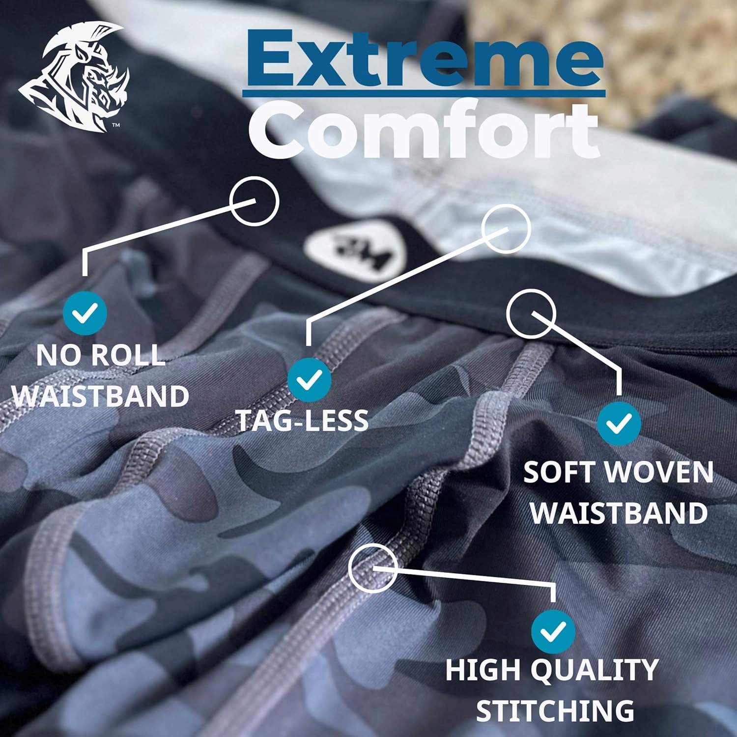 Real Men ABCD Pouch Compression Pants - 1, 2 & 3 Pack, Mens Leggings, Yoga Pants, Tights, Base Layer Men Cold Weather