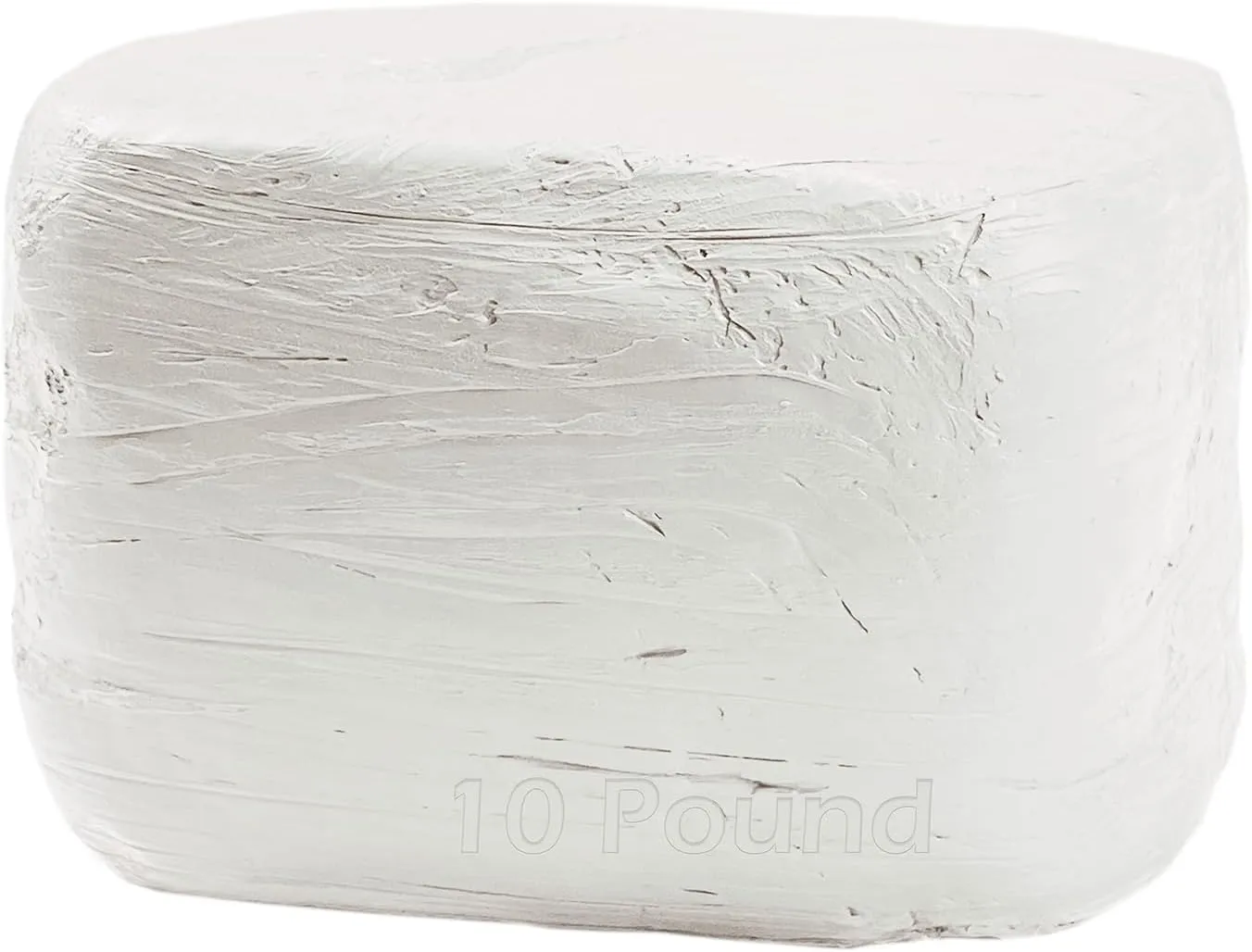 ReArt Natural Air-Dry Clay, for Sculpting, Wheel Throwing, Hand Building, All-Purpose Modeling Clay 10lbs for Sculpting (White 10LBs)