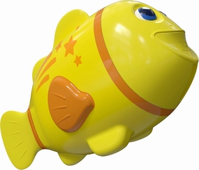 Rechargeable Swimming Fish Toy, Robot Water Toys with Temp-Color Eyes for Baby Bath, Alive Pool Diving Toys for Kids Swim, Bathtub, Water Table