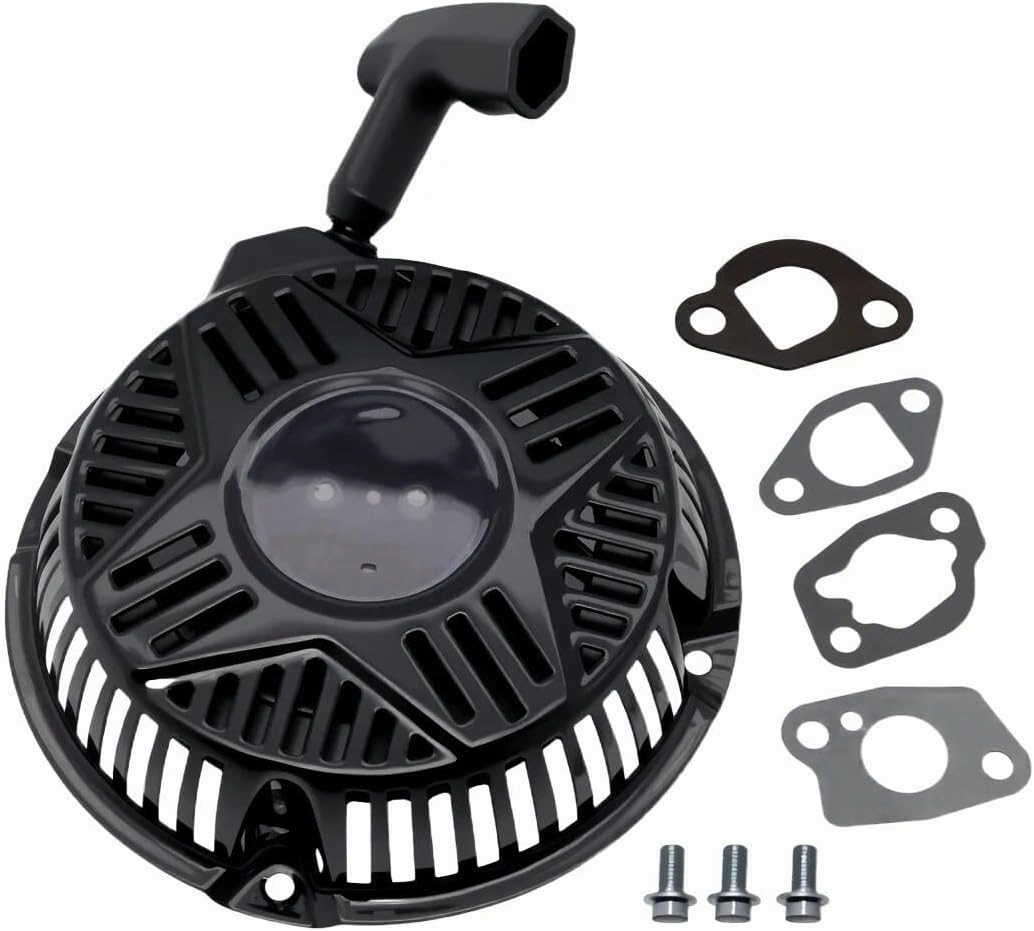 Recoil Starter Assembly with Bolt and Gasket Fit for Westinghouse 212cc WPX2700 WPX3200 WPX3400 WPX3600 Pressure Washer Engine, for DuroStar 208cc 210cc 224cc DS4000S Generator