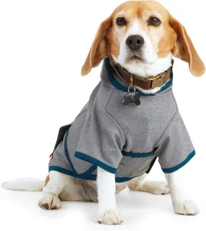 Reddy Petco Brand Calming Grey Dog Hoodie, Medium, Gray