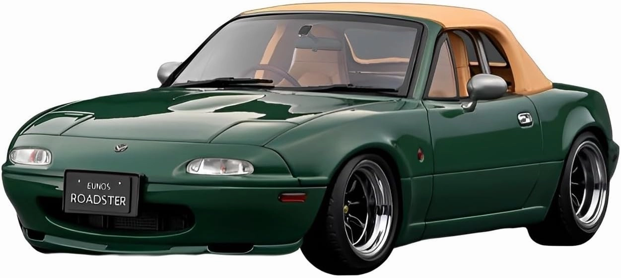 Resin Car Vehicle Model Fit for Mazda Eunos Roadster (NA) MX-5 1 18 Resin Car Model Hobby Simulator Classic Vehicles Fan Collection Festive Deluxe Gift