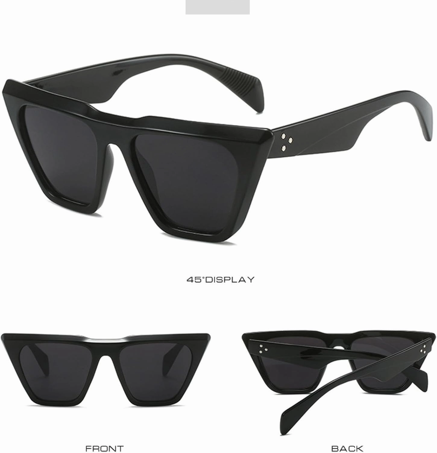 Retro Cat Eye Sunglasses for Women Men Fashion Trend Luxury Classic Driving Travel Shades Uv400