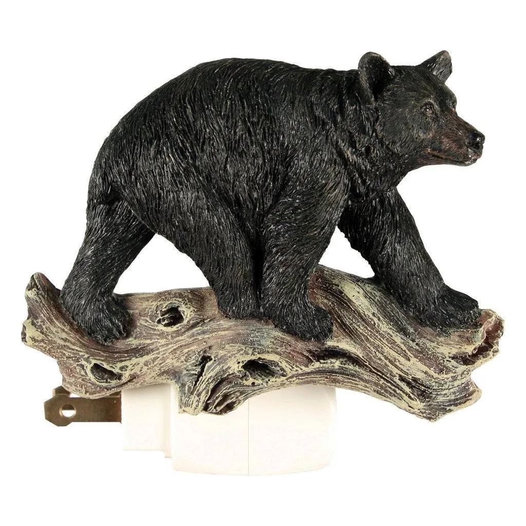 Rivers Edge Cabin Night Light With Sensor