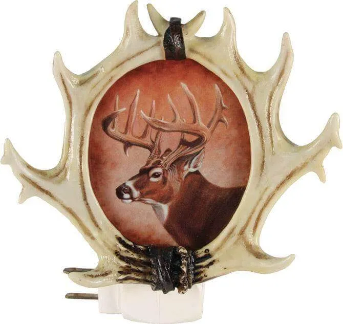 Rivers Edge Cabin Night Light With Sensor