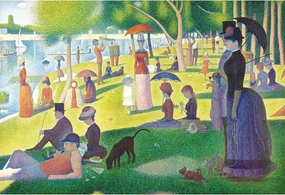 RoseArt - Kodak Premium Masters - A Sunday Afternoon on The Island of La Grand Jatte by Georges Seurat - 2000 Piece Jigsaw Puzzle for Adults
